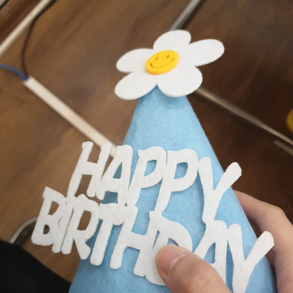 Happy birthday hat for party supplies